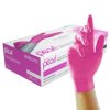 Rękawice jednorazowe, rozm. Mały, 100Rękawice szt., kolor: Różowy, Unigloves