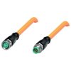 Pepperl+Fuchs 317601 Złącze konfekcjonowane czujnika/aktuatora V31-GM-OR5M-POC-V31-GM, piny: 4, 4, 5 m, 1 szt.