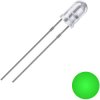 Quadrios 2111O176 LED wired Green Circular 3 mm 8000 mcd 25° 20 mA 3 V