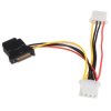 StarTech.com Kabel SATA Męski Żeńskie 153 mm Czarny