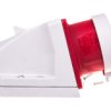Wtyczka Odbiornikowa Z Zatyczką 16A 5P 400V Czerwona Ip44 515-6T
