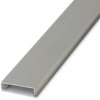 Cover profile, (L x W x H) 2000 x 60 x 14.4 mm, PC/ABS, gray, 3240372