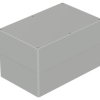 Obudowa ABS szerokość zew. 160 mm długość zew. 250 mm wys. zew. 150 mm Bopla IP66 Jasnoszary