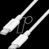 CU0339 Sync & charging cable, USB-C -> USB-C, 0.15m, white