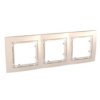 UNICA COLORS Ramka 3 potrójna piaskowy MGU4.006.25 SCHNEIDER ELECTRIC