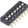 Przełącznik DIP-SWITCH Ilość sekcji 7 ON-OFF 0,025A/24VDC A6S7104H
