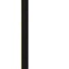 Słupek taśmy Bariera chowana szerokość bariery 50mm Ø 50mm wysokość bariery 1m Czarny