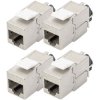 Digitus DN-93617-4 RJ45 module Keystone CAT 6A 4 pc(s)