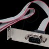 PLATE9M16LP DB9 Serial Port Bracket Header
