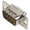 Złącze D-Sub 9-pinowe Męski Proste Montaż na panelu raster 2.77mm