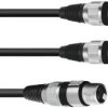 adapter XLR Omnitronic 30225206 30225206, 3.00 m