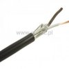 Kabel LIYCY 2 x 0,25 przewód ekranowany; czarny