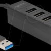 64350 USB 2.0 hub, 4 ports, 4x USB-A