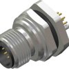 Złącze wielostykowe przemysłowe 12-pinowe M12 Montaż tylny Wtyczka RS PRO