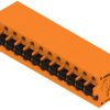 PCB terminal, 12 pole, pitch 5 mm, AWG 24-12, 20 A, spring-clamp connection, orange, 1331810000
