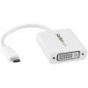 StarTech.com CDP2DVIW StarTech.com USB-C to DVI Adapter - White