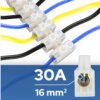 Listwa Zaciskowa Ltf 12-Torowa Do 16Mm 30A Biała Horoz