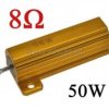 Rezystor drutowy 8,0 Ohm 50W
