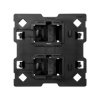 Adapter na 2 złącza RJ45 Simon 100 Keystone