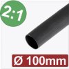 Quadrios 24CA281 Heatshrink 2:1 Black 100 mm x 50 mm Sold per metre