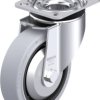Blickle 851106 LK-POEV 125KAD-1-SG-FA Rolka obrotowa z blachy stalowej Średnica koła: 125 mm Maksymalne obciążenie: 250