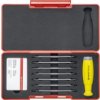 Zestaw wkrętak dynamometryczny + końcówki, 10 To 50 Ncm, PB SWISS TOOLS Zabezpieczone na ESD ±6