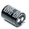 Kondensator 2200μF 63V dc Zatrzaskowy EPCOS roztaw: 10mm 22 x 35mm