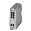 Switch sieciowy zarządzalny Phoenix Contact FL SWITCH 2206-2SFX 2702969, 6 Portów, 10 MBit/s, 100 MBit/s