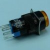 PBO-16AY-12V 3,0A/250V YELLOW PRZEŁ.POD