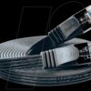 PKW-STP-SLIM-KAT6 0.75 SW Cat.6 SLIM patch cable, STP(PIMF), 0,75 m, black