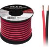 Przewód głośnikowy 2 x 2,50mm rolka 10m