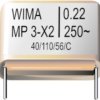 MP suppression capacitor, 10 nF, ±20 %, 275 V (AC), MP, 15 mm, MPX21W2100FC00MSSD