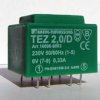Transformator TEZ 2/D 230/6V