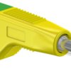 4 mm plug, screw connection, 1.0 mm², yellow/green, 64.9325-20