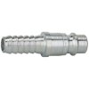 Insertion grommet, L 45 mm, 16 bar, steel, galvanized, for jacks, 107372