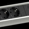 932.002 CASIA 2 socket strip, 2-way, USB A&C 22W
