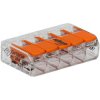 WAGO 221-415 - 221 Series 5 Conductor Max. 4mm² Splicing Con. with Lever