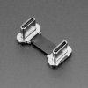 Adafruit Slim Right Angle USB C to USB C Cable - 23mm