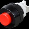 1.10.001.151/0301 Button, NC, 250 V, 0.7 A, Ø 15.2 mm, red