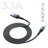 KABEL USB MICRO 1M 3,1A PRESTICO CZARNY