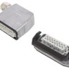 HCSTAA16PTBWSHSM25 Złącze HDC, męskie + żeńskie, il.pinów: 16, 16A, 250V, HDC, 16+PE, M25