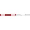 Dörner + Helmer 138103 Chain Barrier 25m Red/White Durable and Visible