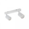 Lampa sufitowa biała 2x reflektorki na listwie TOP WHITE 6198 TK Lighting