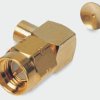 Złącze koncentryczne Montaż na kablu Męski 50Ω typ złącza Złącze SMA 0 to 12.4GHz Lutowane typ kabla RG402