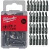 Bity Do Wkrętarki Ph2 25Mm Wzmocnione 25Szt Milwaukee