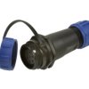 Gniazdo; SP1311C/S7I-C; 7 torów; lutowany; 0,75mm2; 4-6,5mm; SP13; na przewód; IP68; 5A; 125V; Weipu; RoHS; SP1311/S7I