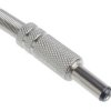Wtyk DC długi 2,1/5,5 metalowy