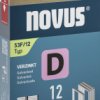 Novus Tools 042-0791 Zszywki z płaskiego drutu Typ 53F 600 szt. Wymiary (D x S) 12 mm x 11.3 mm