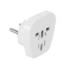 Travel Adapter, przejściówka sieciowa AC wt/gn uni