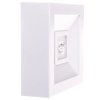 Oprawa awaryjna LED 3W 1h LOVATO N ECO LED 3W (opt. otwarta) jednozadaniowa biała LVNO/3W/E/1/SE/X/WH
